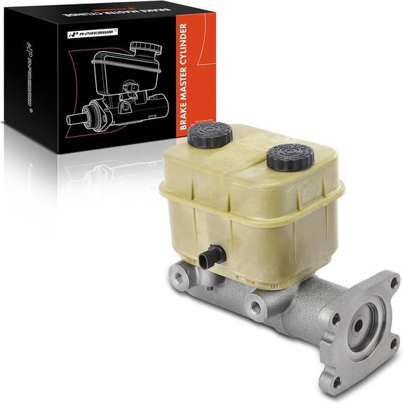 A-Premium Brake Master Cylinder with Reservoir and Sensor Compatible with Chevrolet, GMC and Isuzu Vehicles - B60, C4500 Kodiak, C5500 Kodiak, T6500, B6000, C6500 Topkick, FTR - Replace# 8193019860
