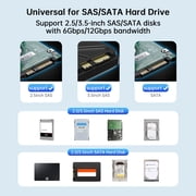 ACASIS 3.5-inch SAS/SATA External Hard Drive Enclosure 18TB Support