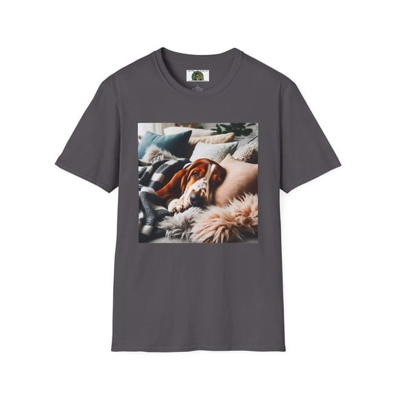 Basset Hounds ZZZZzzzzzz Unisex Softstyle T-Shirt