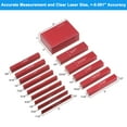 thumbnail image 2 of 15packs Setup Block Height Gauge Set for Carpenter, Construction, DIY Handyman Red, 2 of 6