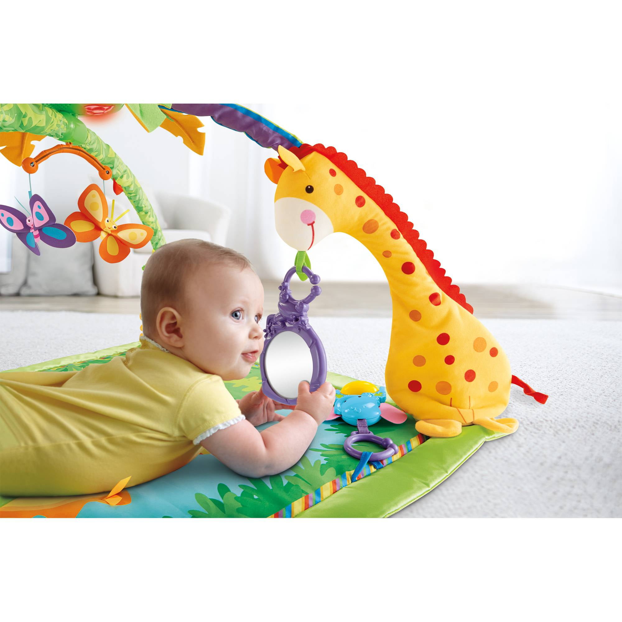 Fisher Price Rainforest Melodies Lights Deluxe Play Gym