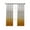 Orange, variant on Burnt Orange Beige Ombre Blackout Curtains, Light Blocking Print Window Curtains, Modern Abstract Art Texture Thermal Insulated Window Drapes for Living Room Kitchen Cafe 2 Panels, 84"W x 84"L