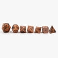 thumbnail image 2 of Brushed Copper Metal Polyhedral Dice Set for Dungeons & Dragons, 2 of 3