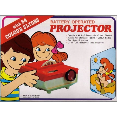 Fortuna Vintage Battery Operated Projector