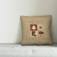 thumbnail image 3 of Creative Products Merry Christmas antique 16x16 Spun Poly Pillow, 3 of 3
