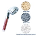 thumbnail image 4 of Uxcell 4 Packs Replacement Shower Head Beads 1-2mm for Filtration, Yellow, Grey, White, 4 of 6