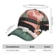 thumbnail image 2 of Fotbe Black Cat Pink Bathroom Gorro Clásico de Béisbol, Gorra Ajustable con Broche Snapback, Gorro de Exterior de Algodón Suave, 2 of 6