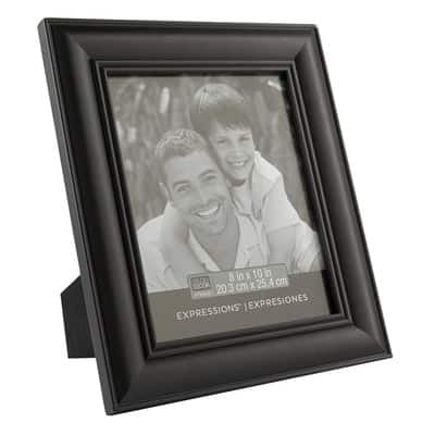 12 Pack: Black 8" x 10" Inner Ridge Frame Expressions by Studio Decor