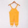 thumbnail image 4 of Suspender Rain Pants Toddler Kids Mud Proof Rain Suspender Trousers Kinder Nylon Rain Bibs for Kids Girls Boys Romper&Jumpsuit Size 5T, 4 of 7