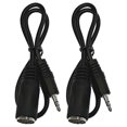 thumbnail image 1 of 2 Pack of Type-A MIDI to 3.5mm Adapter 20 Inch Cable,Audio Line, 1 of 5