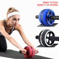 thumbnail image 2 of Rueda Abdominal TPR silenciosa, equipo de Fitness, gimnasio, ejercicio en casa, culturismo, 1 ud., novedad Fivean unisex, 2 of 2