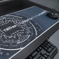 thumbnail image 3 of Techni Sport Runway Circuit Gaming Mouse Pad 36" x 11.5", Black/Grey, 3 of 7