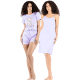 thumbnail image 1 of Set Pijama 3 Piezas Mujer Verano Bata Top y Short, 1 of 5