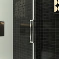 thumbnail image 6 of Little Tulip 56-60" W × 76" H Shower Door, Sliding Frameless Glass Door with Towel Bar for Bathroom, 5/16" SGCC Clear Tempered Glass, Chrome, 6 of 12