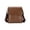Khaki, variant on Fnyoxu Men's Waterproof Messenger Bag, PU Leather Crossbody Shoulder Bag for Travel & Daily Use, Lightweight Multi-Compartment Design, 8.6x10.2 Inches