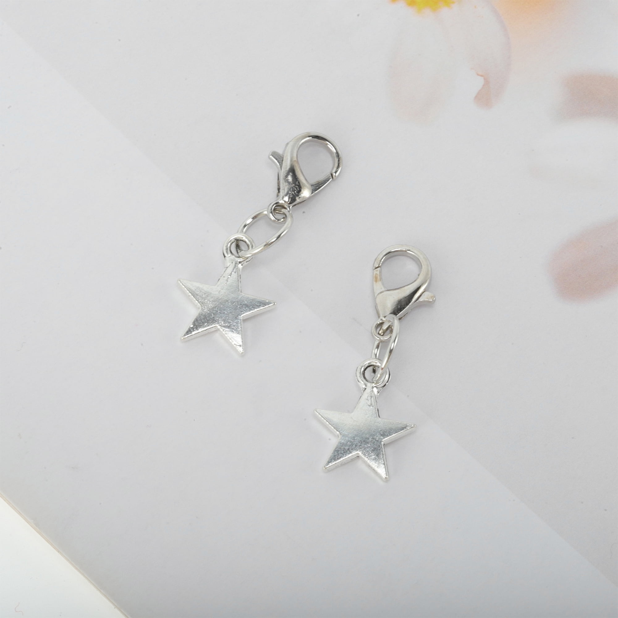 Unique Bargains Stylish Shoelace Charm Set for Custom Footwear Flat Star
