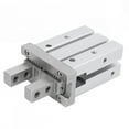 thumbnail image 2 of Peahefy Pneumatic Cylinder, Finger Cylinder, Fine Workmanship For Double Acting Good Sealing Withstand Large Lateral Loads High Precision, 2 of 8