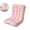 Pink, variant on Desk Chair Cushion Rocking Office Chair Pad Soft Seat Cushion with High Back Support for Dorm Floor Car Office Patio (31.5x17.7 Inch)