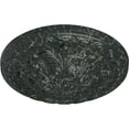 thumbnail image 3 of Ekena Millwork 11 3/8"OD x 2"P Acanthus Ceiling Medallion, Hand-Painted Painted Turtle Crackle, 3 of 7