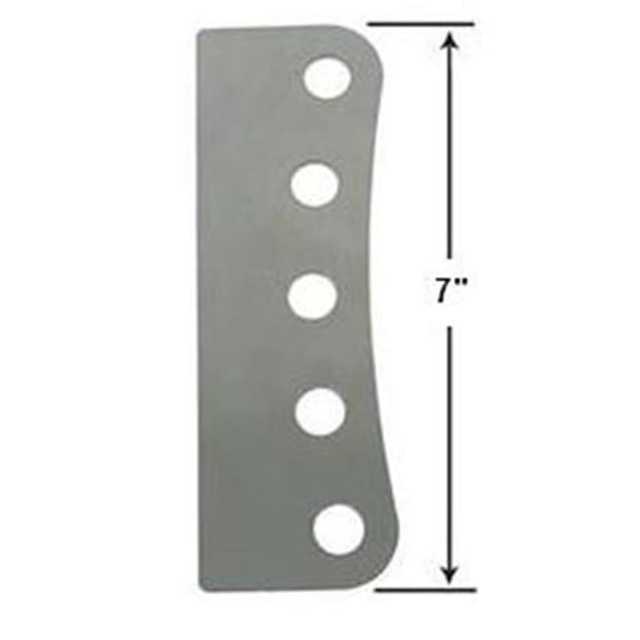 AFCO 5-Hole Steel Mounting Bracket, 5/8 Inch Holes