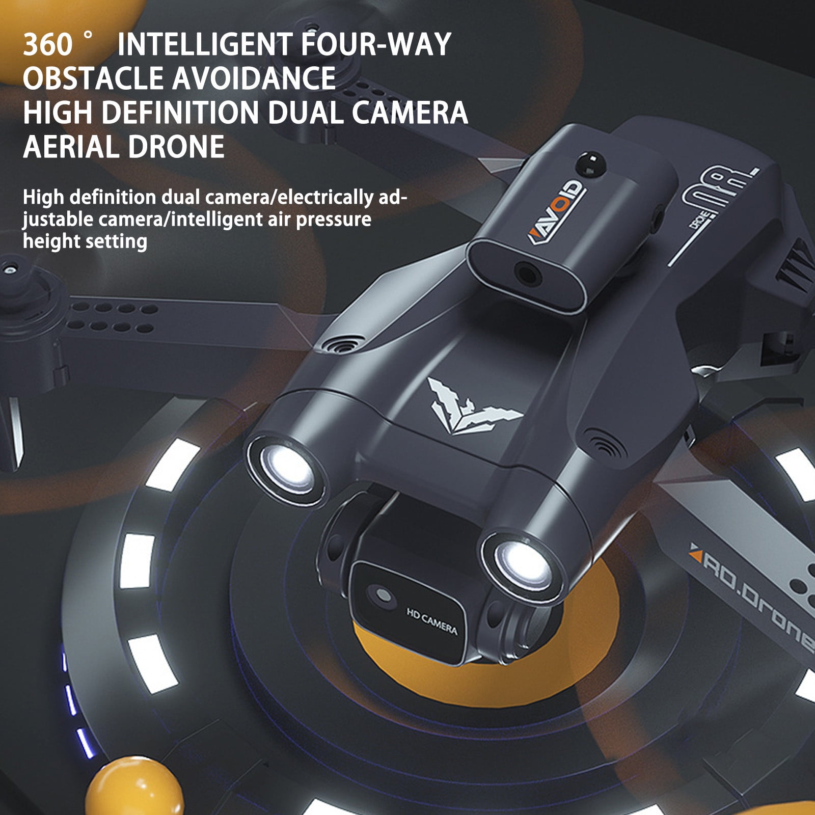 ESULOMP The New Drone 4k Profesional HD Camera Drones Long Folding Remote Control Aircraft