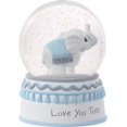 thumbnail image 2 of Precious Moments Love You Tons Elephant Musical Snow Globe, One Size, Blue, 2 of 5