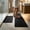 Black, variant on Diatomaceous Earth Bath Mat Set, 2-Piece, Water Absorbent Fast Drying Stone Shower Mats with Non-Slip Rubber Backing for Bathroom Floors