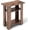 Black, variant on ZEXVIDA 3-Tier Narrow End Table, Industrial Slim Side Table for Small Spaces, Sofa Couch Table Accent Nightstand with Storage Shelves for Living Room, Bedroom