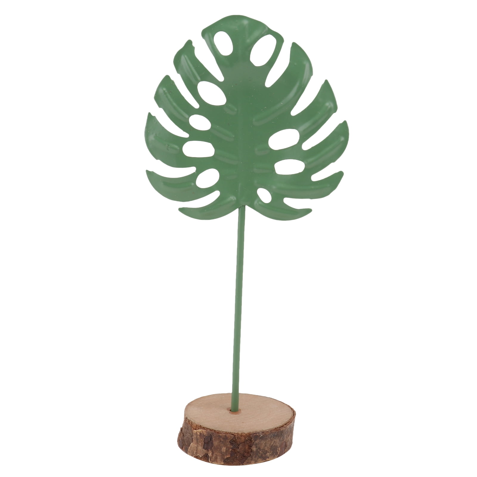 NUOLUX Leaf Table Artificial Monstera Tropical Statue Hawaiian