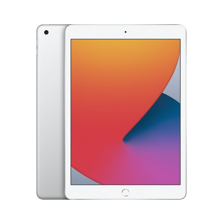 Apple iPad 8th Gen 白 + カバー A2270 Pre-Owned Apple iPad 8th Gen A2270 (WiFi) 128GB Silver Bundle with