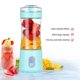 thumbnail image 4 of Batería de Cocina Licuadora inalámbrica portátil y 6 cuchillas - Taza de jugo con carga USB (azul claro) Ndcxsfigh Nuevos Originales, 4 of 9