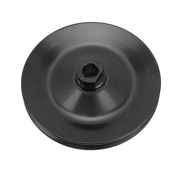 Polea de bomba de dirección asistida de ranura única 8948BLK Reemplazo para Chevy 1965-1979
