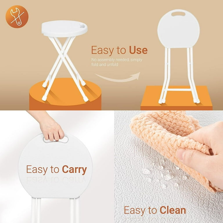 Plastic foldable stool for sitting sale
