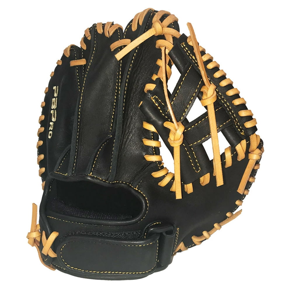 Players Brand Pro 9.5" Infield Baseball Glove, Right Hand Throw