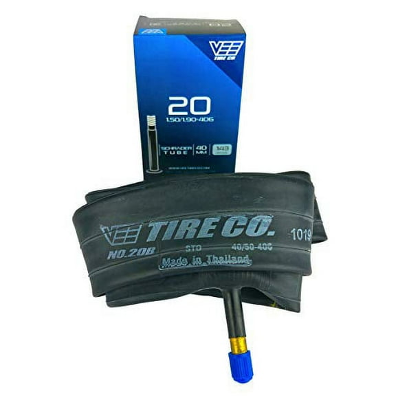 Pair (2) 20x1.50 Vee Tire 20 inch Bike Tire Bicycle Inner Tubes Schrader Valve