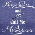 thumbnail image 3 of CafePress - Call Me Mistress Women's Deluxe T Shirt - Womens Tri-blend T-Shirt, 3 of 4
