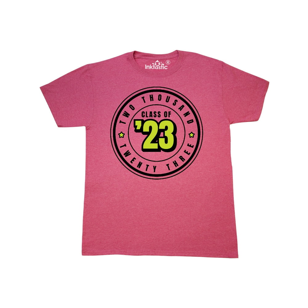 INKtastic - Inktastic Class of 2023 in Black Circle with Stars Adult T-Shirt Male - Walmart.com