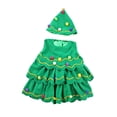 thumbnail image 2 of Trajes de disfraces de árbol de Navidad Hugo conjuntos de sombrero para niñas y niños 130cm y 100cm, 2 of 10