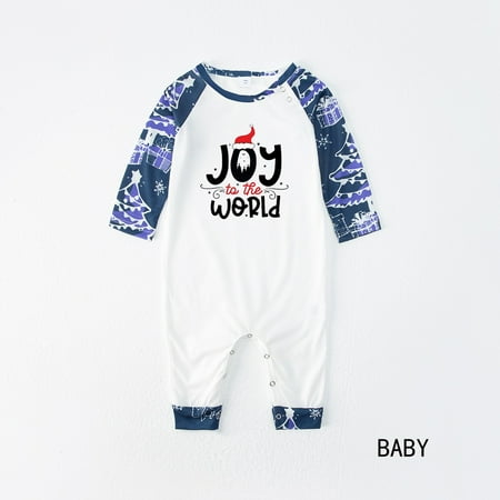 

LINMOUA Baby Boys Girls Christmas LOVE Prints Family Matching Long Sleeve Romper Jumpsuit Merry Christmas