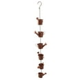 thumbnail image 2 of Cadena de lluvia para tetera, elegante y estable, de metal, para colgar en el jardín., 2 of 14