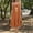 Orange, variant on Women Solid Cami Backless Loose Midi Dress Home Wear