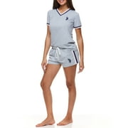 U.S. Polo Assn. Women's & Women's Plus 2pc Short Sleeve Lounge Pajama Sleep Set