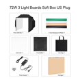 thumbnail image 2 of Portable Photo Studio Light Box,15.8'' Photography Lightbox Dimmable Shooting Tent Soft Box ,Easy to Use, 2 of 8