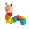 Wooden Twisty Wiggly Worm Multicolour Sensory Wood Bead Developmental Toy