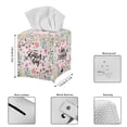 thumbnail image 3 of Psesaysky Cute Tissue Box Cover Square Waterproof PU Leather Car Tissue Holder Tissues Boxes Organizer for Bathroom Vanity, Night Stands, Office, Home, Kitchen (Happy Mother Day), 3 of 7