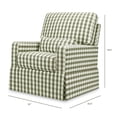 thumbnail image 3 of Namesake Crawford Pillowback Comfort Swivel Glider, 3 of 7