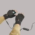 thumbnail image 4 of ZACPNCV Heated Gloves for Winter Gloves Heated And Warm Gloves All Finger Adjustable Temperature Heating Gloves Removable And Washable Coffee, 4 of 5