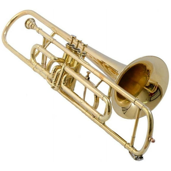 SHREYAS CHRISTMAS-05 TROMBONE BRASS MADE Bb PITCH WITH FREE CASE   MP