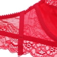 thumbnail image 5 of New French Style Ultra-Thin Floral Lace Underwear Unlined Multi-Shoulder Straps Bra, 5 of 5