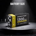thumbnail image 6 of 2-Pack Rechargeable 9 Volt Lithium-ion Batteries, 1300mAh Long Lasting Power, USB-C Recharge with 2 in 1 Charging Cable for Smoke Alarms,Multimeters,Microphones,Walkie-Talkie,Toys, 6 of 6